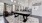 a room with a table and chairs