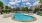a swimming pool in a resort