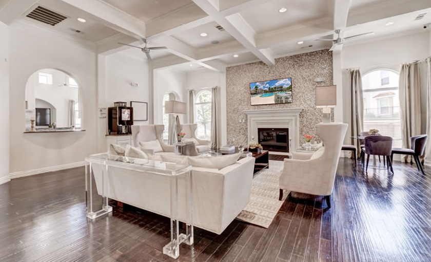 The essence of exceptional living a large room with a fireplace